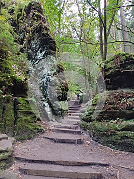 Nature and landscape photo of Saxon Switzerland, Dresden, Germany