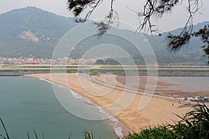 Nature landscape of the Tanghou Beach