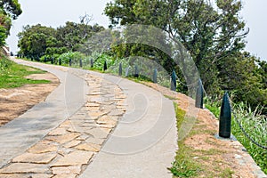 Nature landscape of the War and Peace Memorial Park