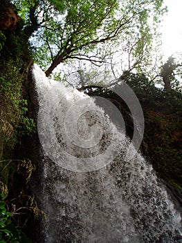 Nature landscapes. Wild waters