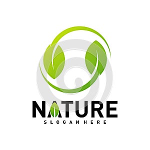 Nature Leaf Green Logo Design Concepts. Environment Logo Template Vector. Icon Symbol