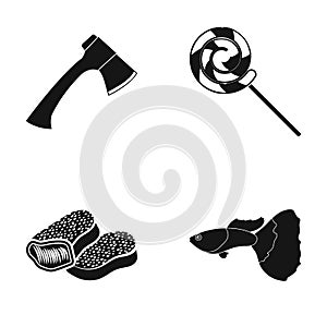 Nature, leisure, hobbies and other web icon in black style.ocean, water, aquarium icons in set collection.