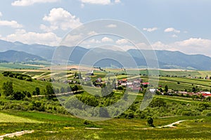 Nature in Liptov region, Slovakia in summer 2015