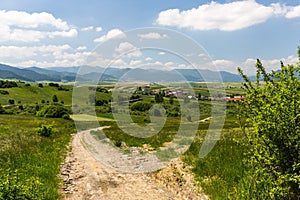 Příroda v regionu Liptov, Slovensko v létě 2015
