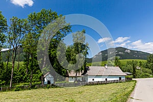 Nature in Liptov region, Slovakia in summer 2015