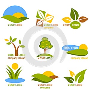 Nature Logos Set