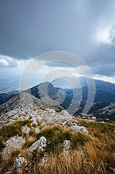 Nature Park Biokovo on Dalmatian coast