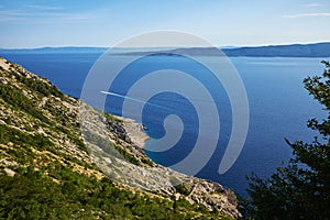 Nature Park Biokovo on Dalmatian coast