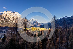 Nature Park Prags in the Italian Alps of South Tyrol