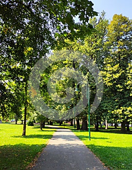 Nature photos. The eye of Ilidza and Ilidza