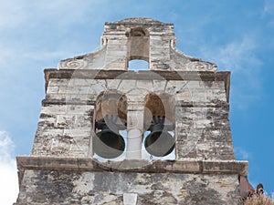 Nature retakes an abandoned ruinded building church