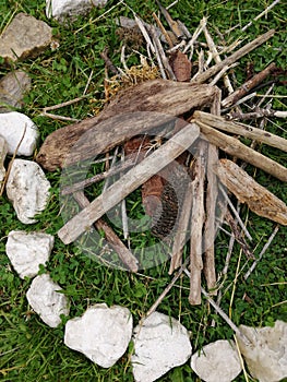 Nature Rituals Wood Fire Place photo