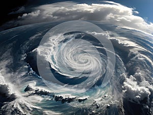 Nature\'s Warning: The Wrath of a Giant Cyclone Fueled by Global Warming
