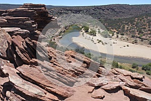 Nature`s Window in Kalbarri national park Western Australia