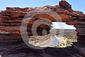 Nature`s Window in Kalbarri national park Western Australia