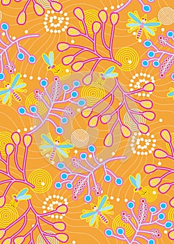 nature seamless pattern