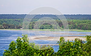 Nature seaside view in summer
