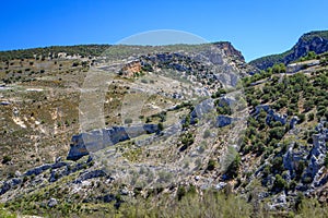 Nature in the surroundings of Hornos, JaÃ©n, Spain.