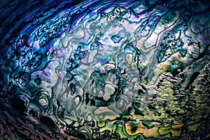 Nature texture pattern of nacre mother-of-pearl