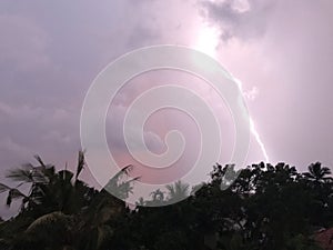 Nature Thundering of Sri Lanka photo