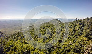 Nature trail scenes to calloway peak north carolina photo