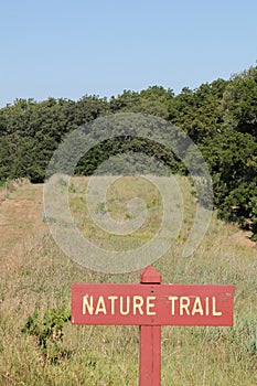 Nature Trail Sign