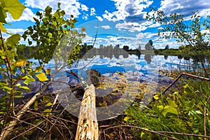 The nature of Ufa, Bashkortostan, Russia