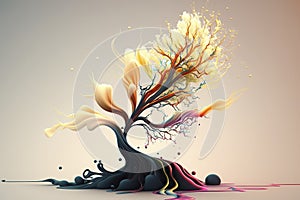 Nature through various styles of tree art! From color art to digital, these stunning images capture the essence of the nature.