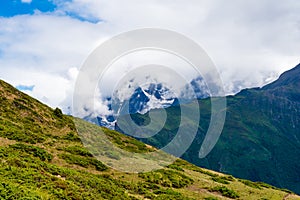 Nature view in Annapurna Conservation Area, Nepal