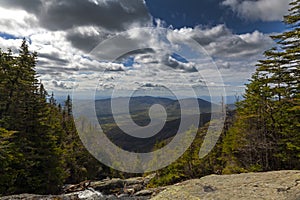 Nature view of Mount Washinton area via Ammonoosuc ravine trail