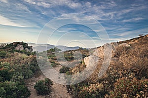 Nature view in mountains