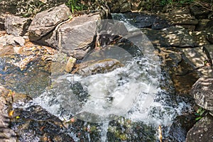Nature with waterfall and stream in Itacare