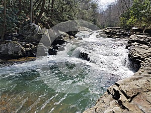 Natures waterslide