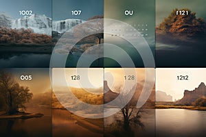 Naturethemed 2024 calendar concepts celebrating photo