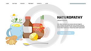 Naturopathy landing page