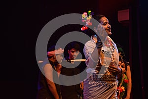 This natya academy program in India