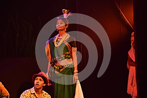 Natya academy program in India.