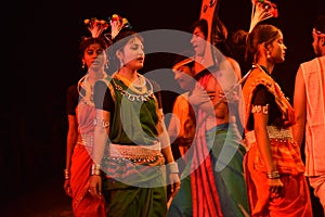 Natya academy program in India.