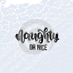 Naughty or nice