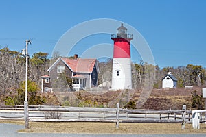 Nauset Lighthouse in Cape Cod