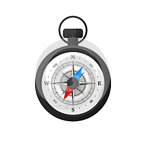 Nautical Compass windrose. Travel, tourism or exploration concept. Vector illustration.