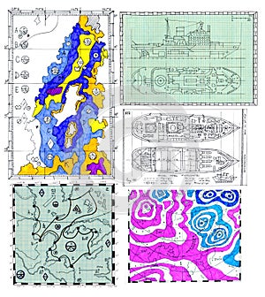 Nautical graphs and maps