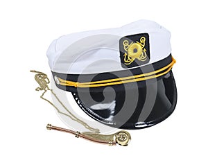 Nautical Hat and Whistle