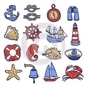 Nautical Icon Set