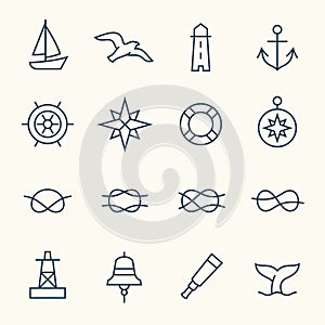 Nautical icons