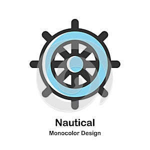 Nautical Monocolor Illustration