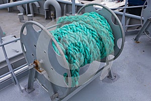 Nautical mooring rope