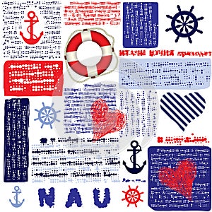 Nautical paper pattern