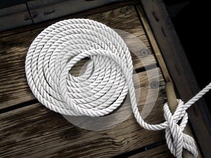 Nautical rope knot