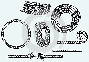 Nautical rope knots